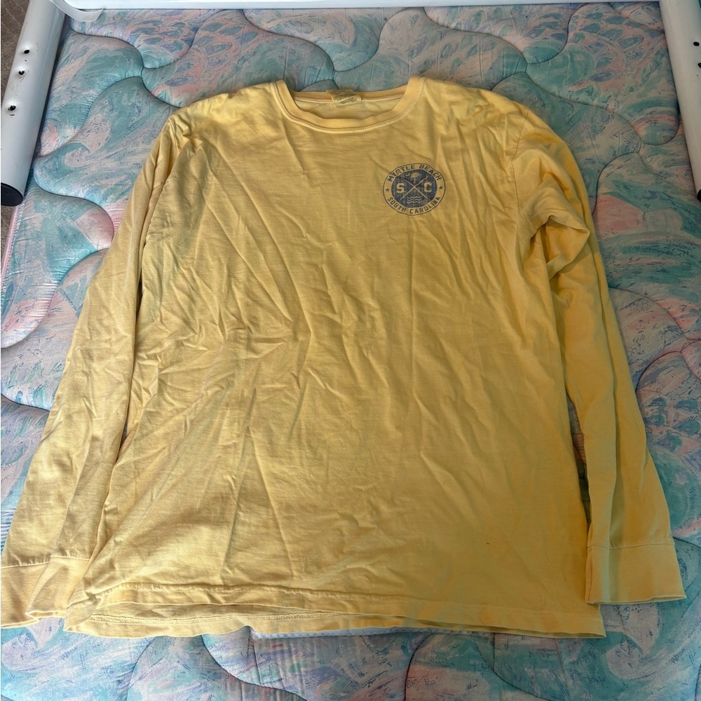 Butter Yellow Myrtle Beach Tee